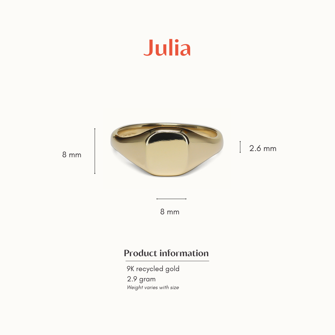 Julia | AVJ Pink Seal Square