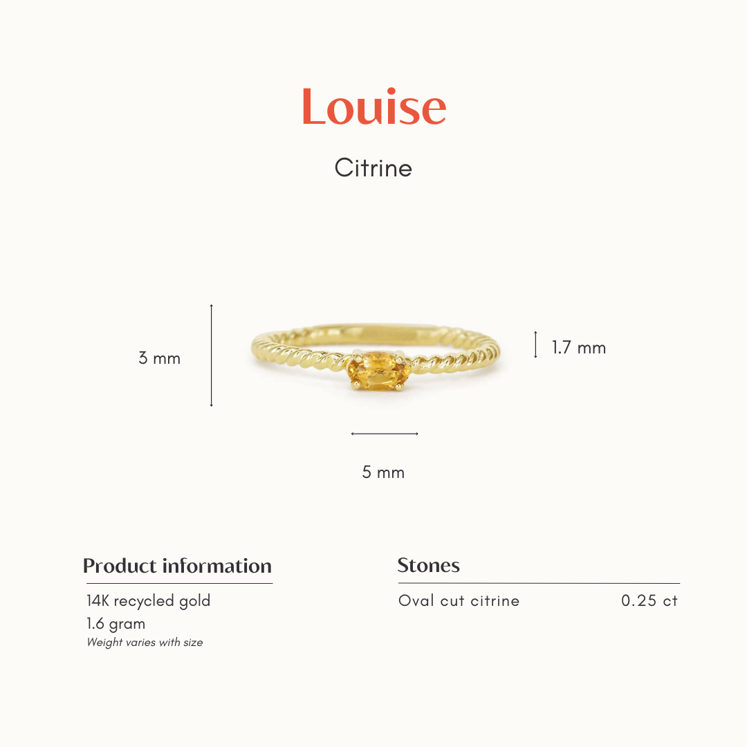 Louise | Twisted Citrien