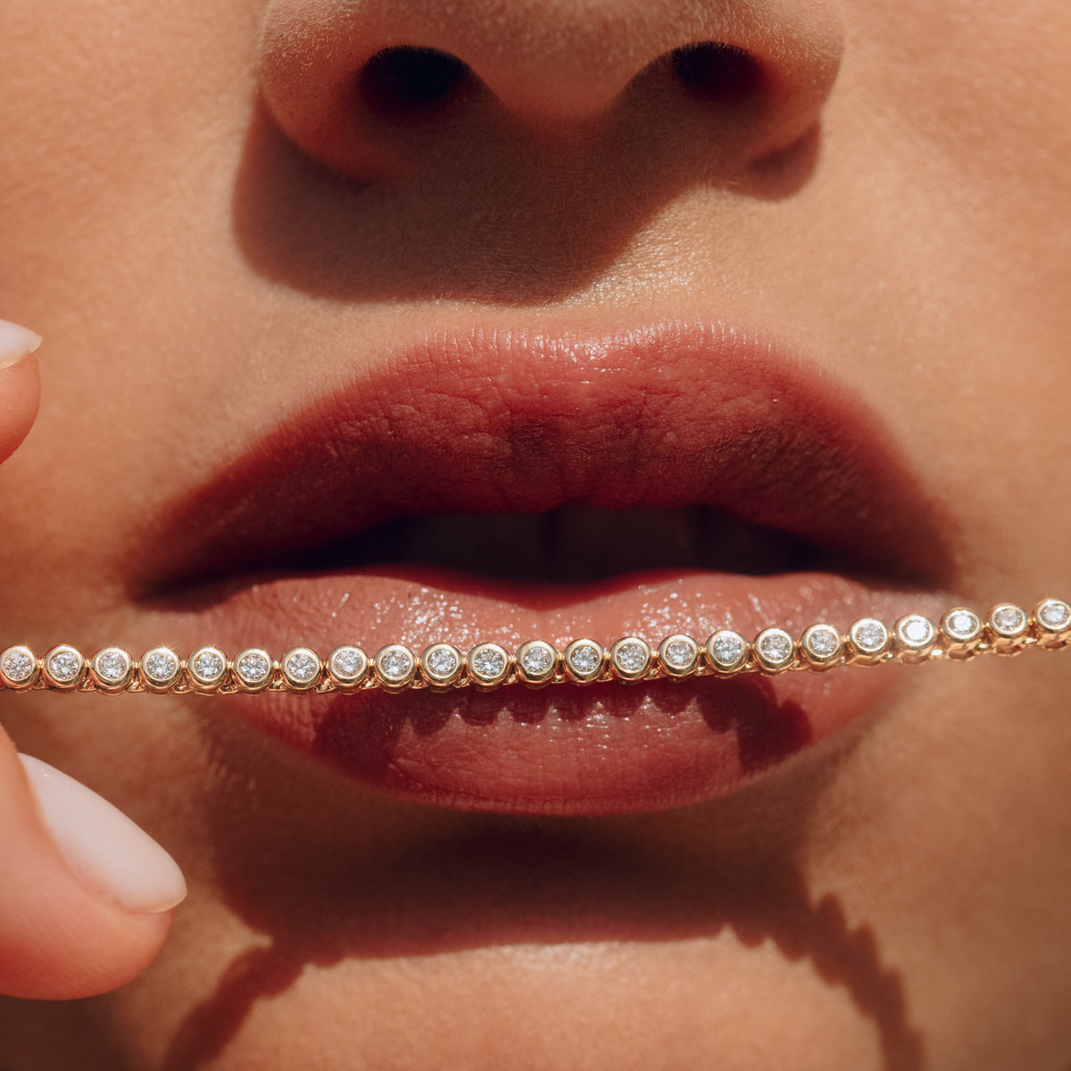 Tennis Necklace Bezel