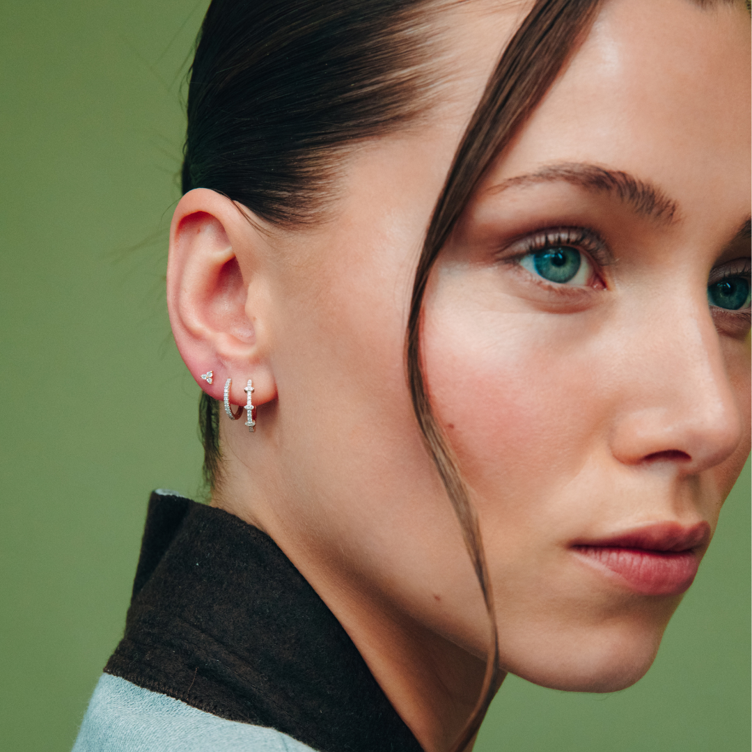 Bette Diamant Huggies 14mm