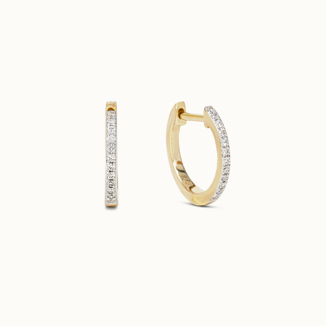 Norma | Diamond Earrings 10mm