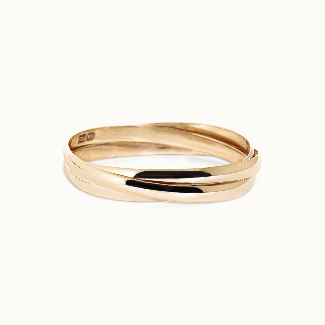 Gouden Trinity Petite Ring