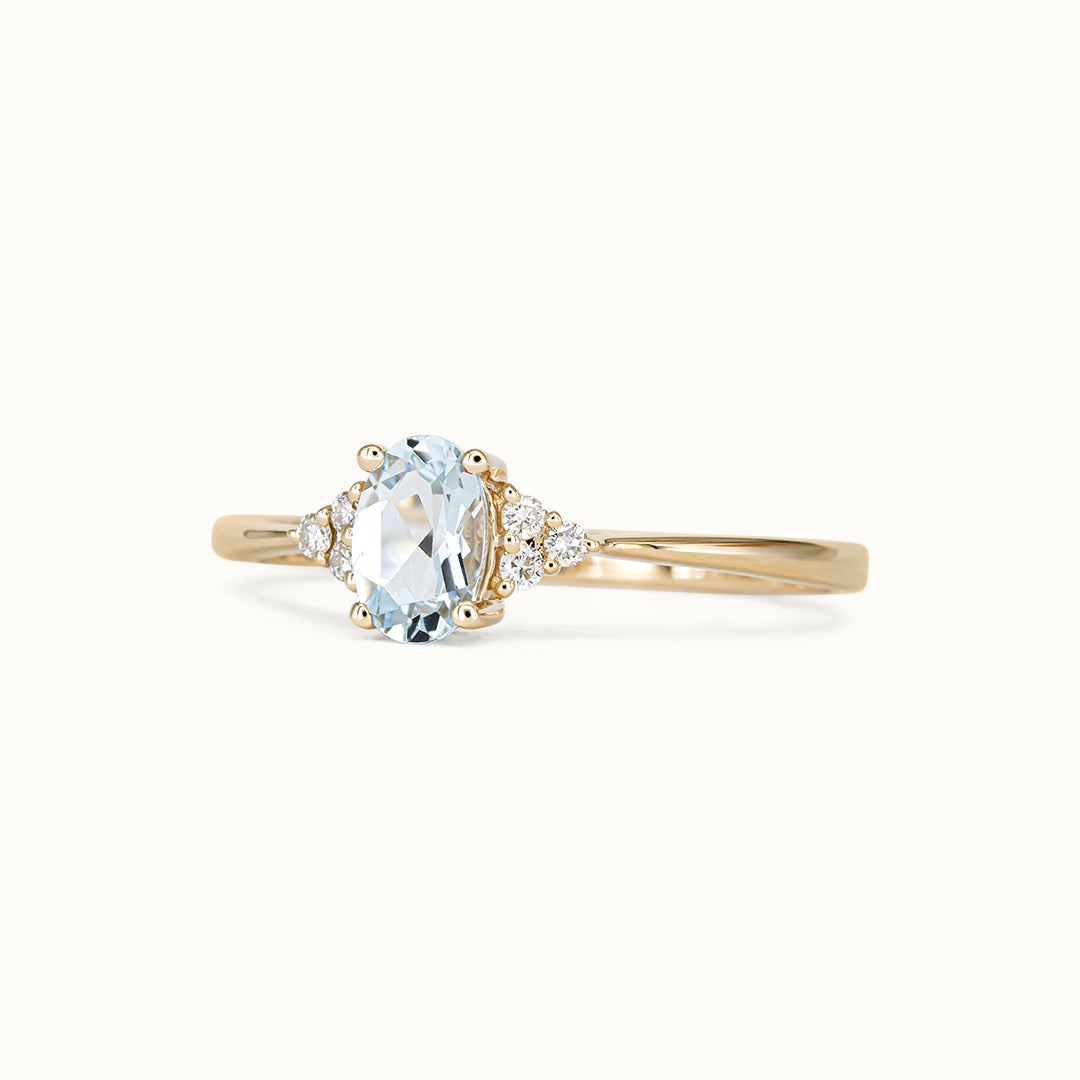 Joanne | Aquamarine & Diamond