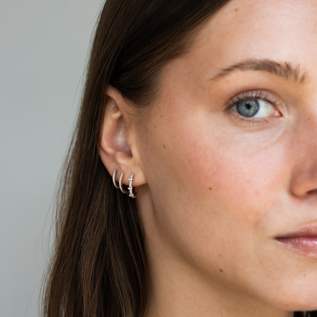 Bette Diamant Huggies 14mm