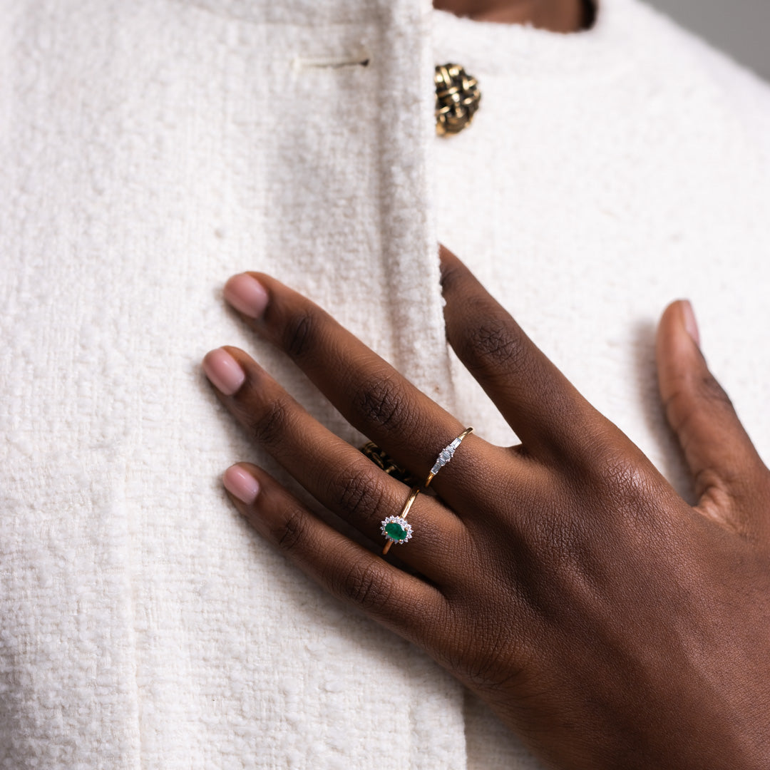 Frida | Diamanten Baguette