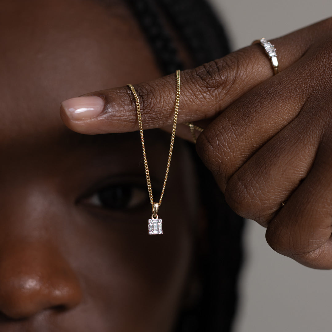 Frida | Diamond Baguette Hanger