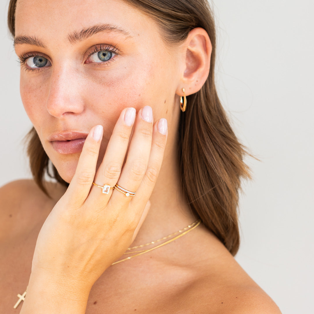 Viv | Diamond Bal Ring