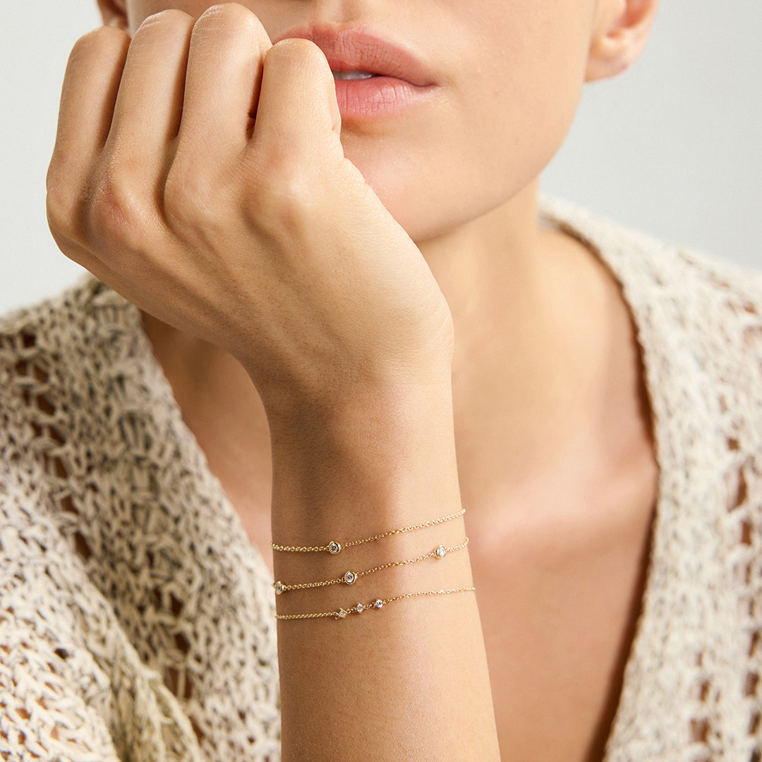 Iris Triple Diamant Armband