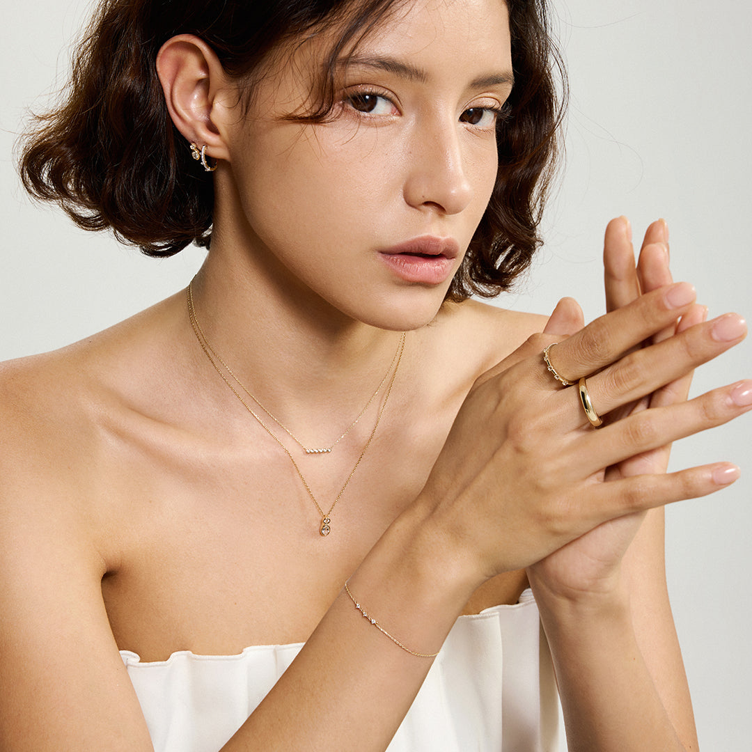 Iris Triple Diamant Armband