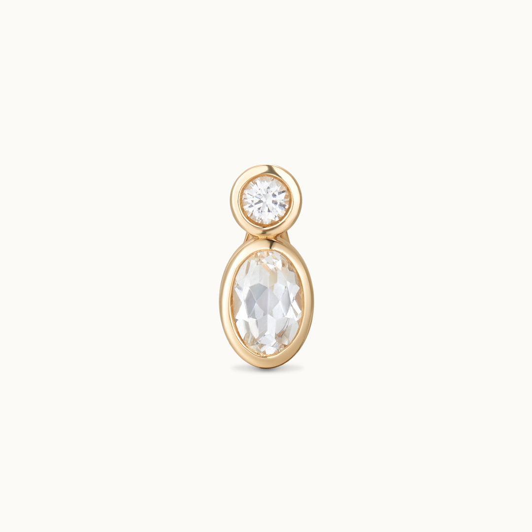 Willow White Topaz Pendant