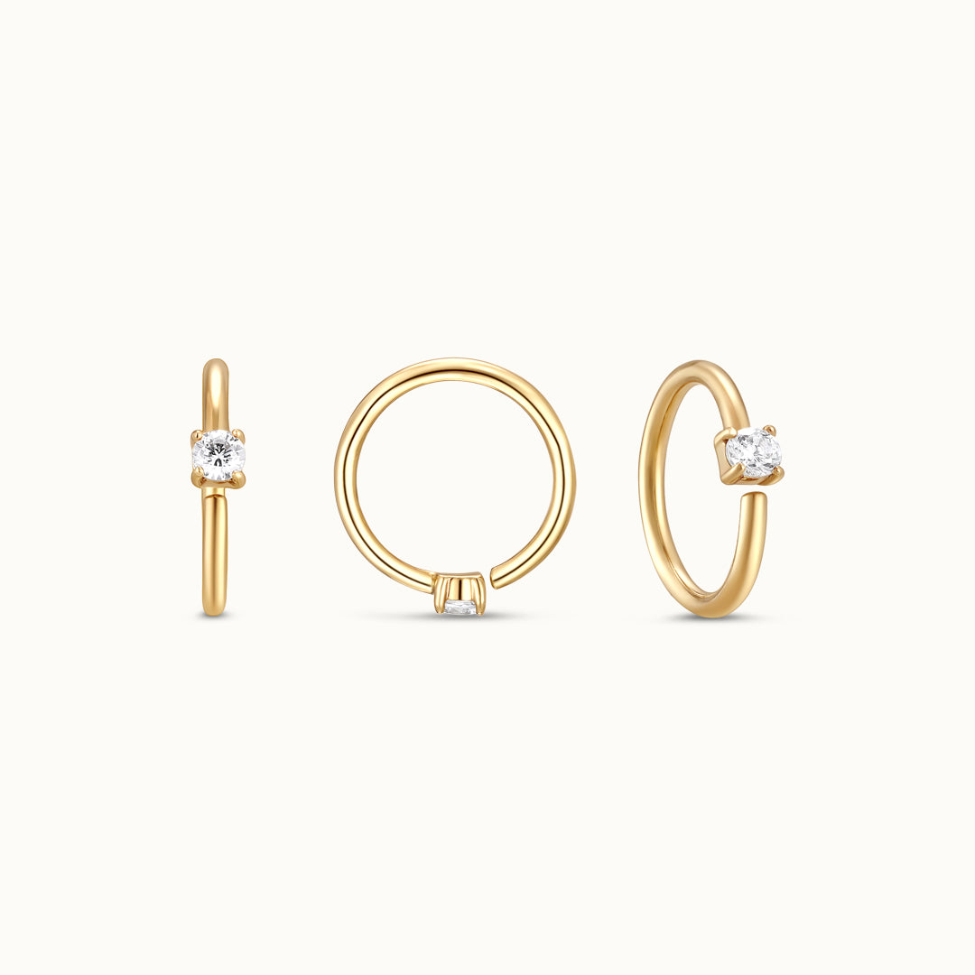 Gleam Diamanten Oorbel