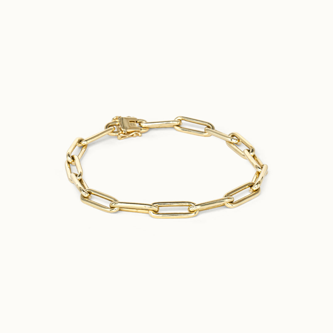 Vintage Paperclip Armband