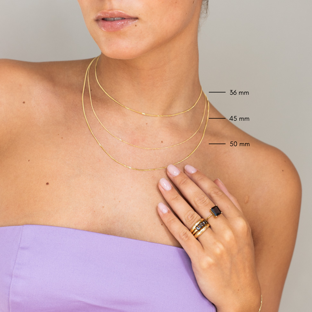 Gourmet Necklace 0.8mm