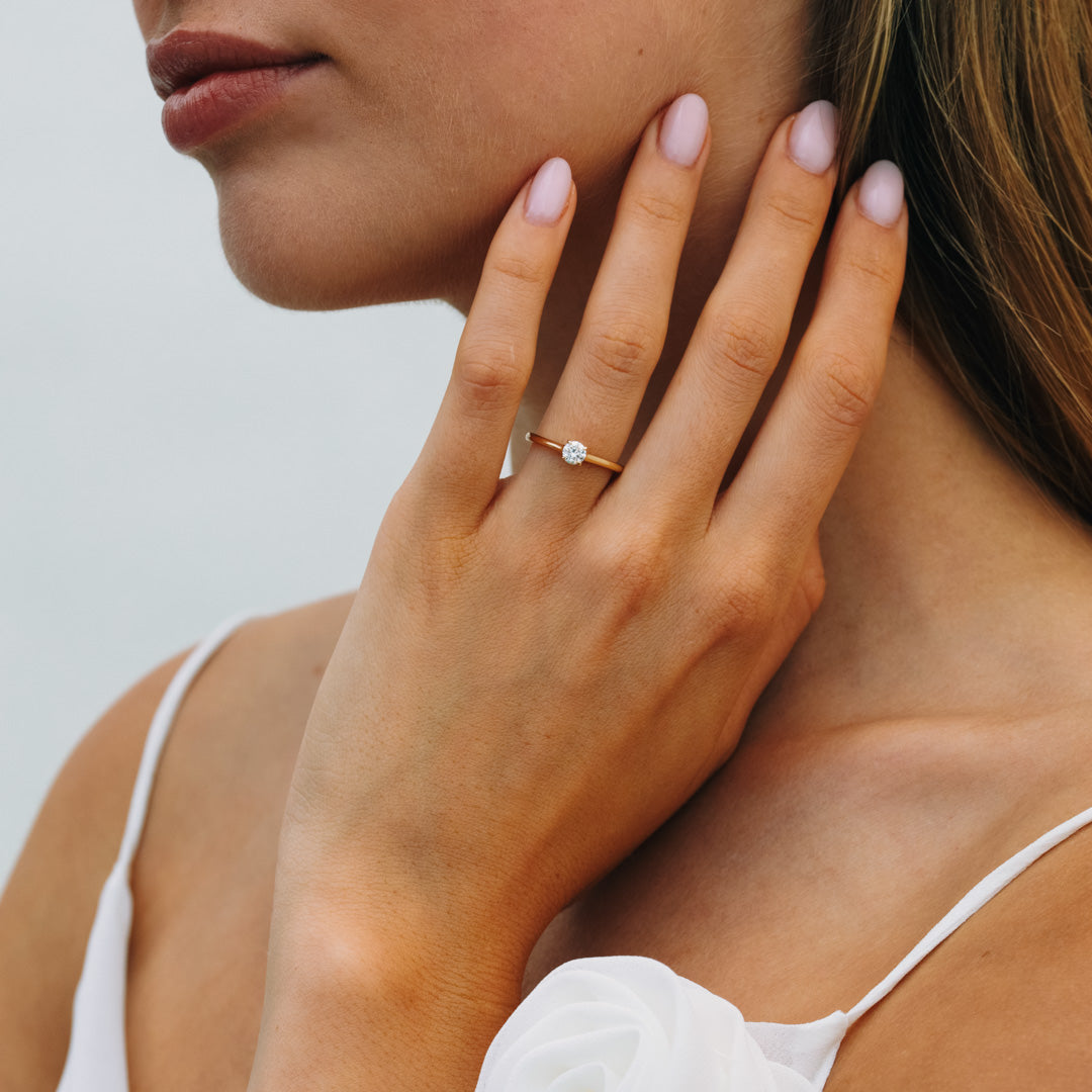 Briljant Geslepen 0.3 ct Ring