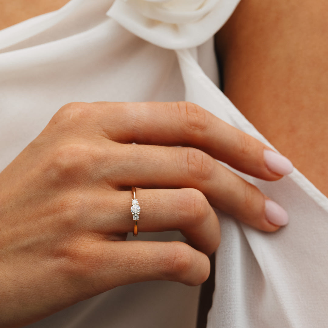 Trio Diamant 0.33 ct Ring