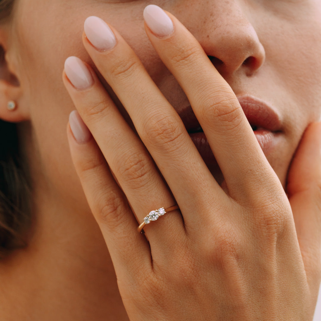 Trio Diamant 0.42 ct Ring