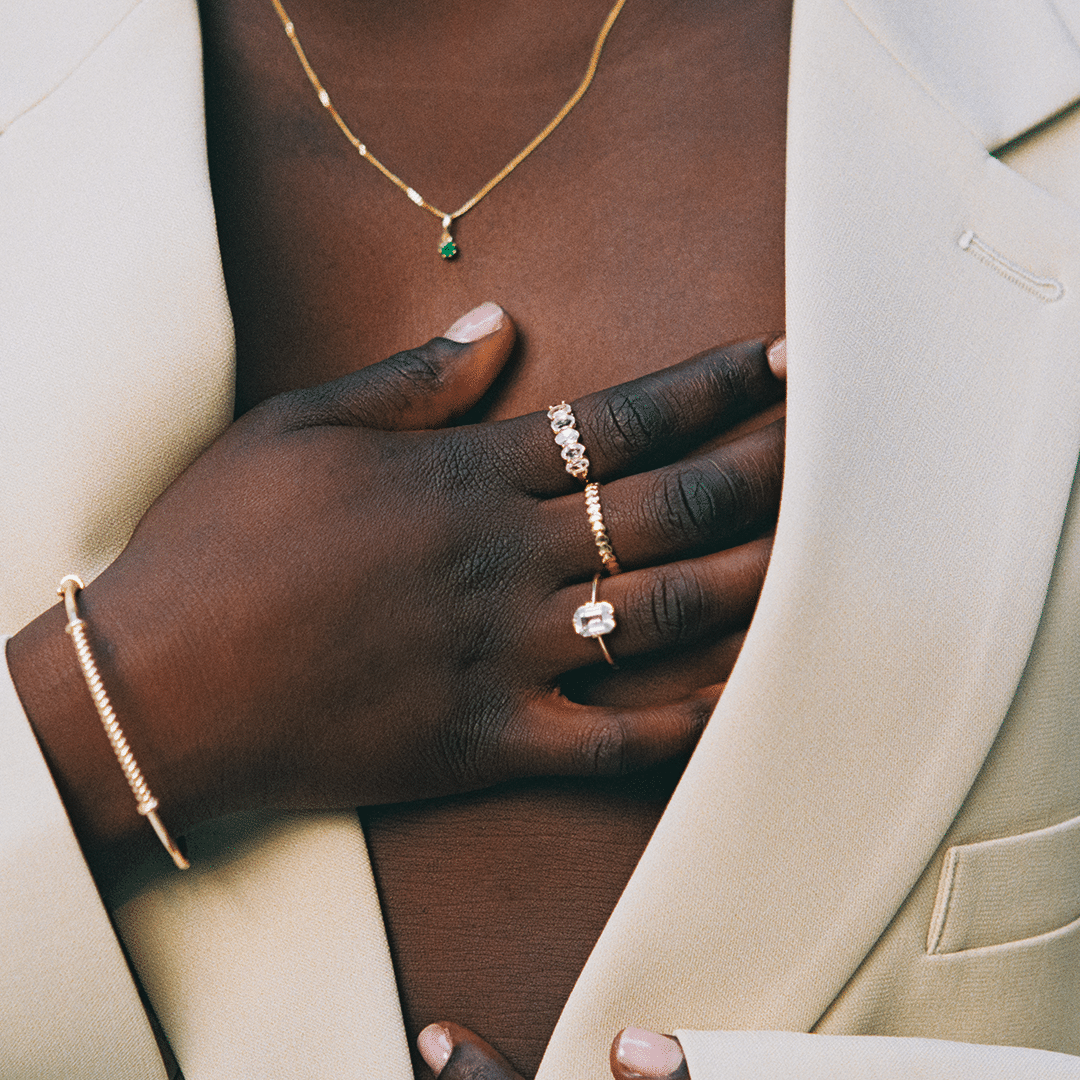 The Jeanne | Witte Topaas