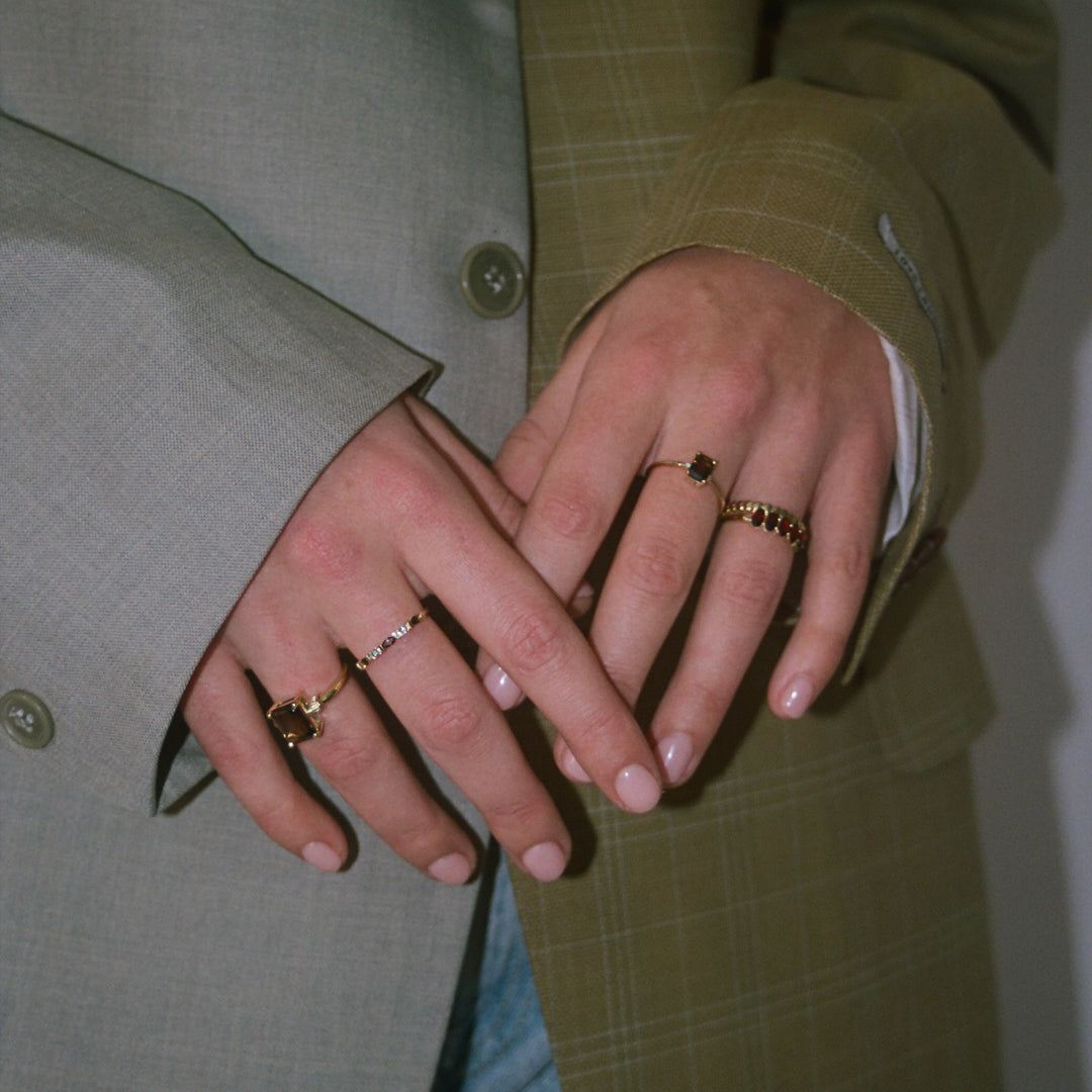 Grace | Smokey Quartz & Diamond