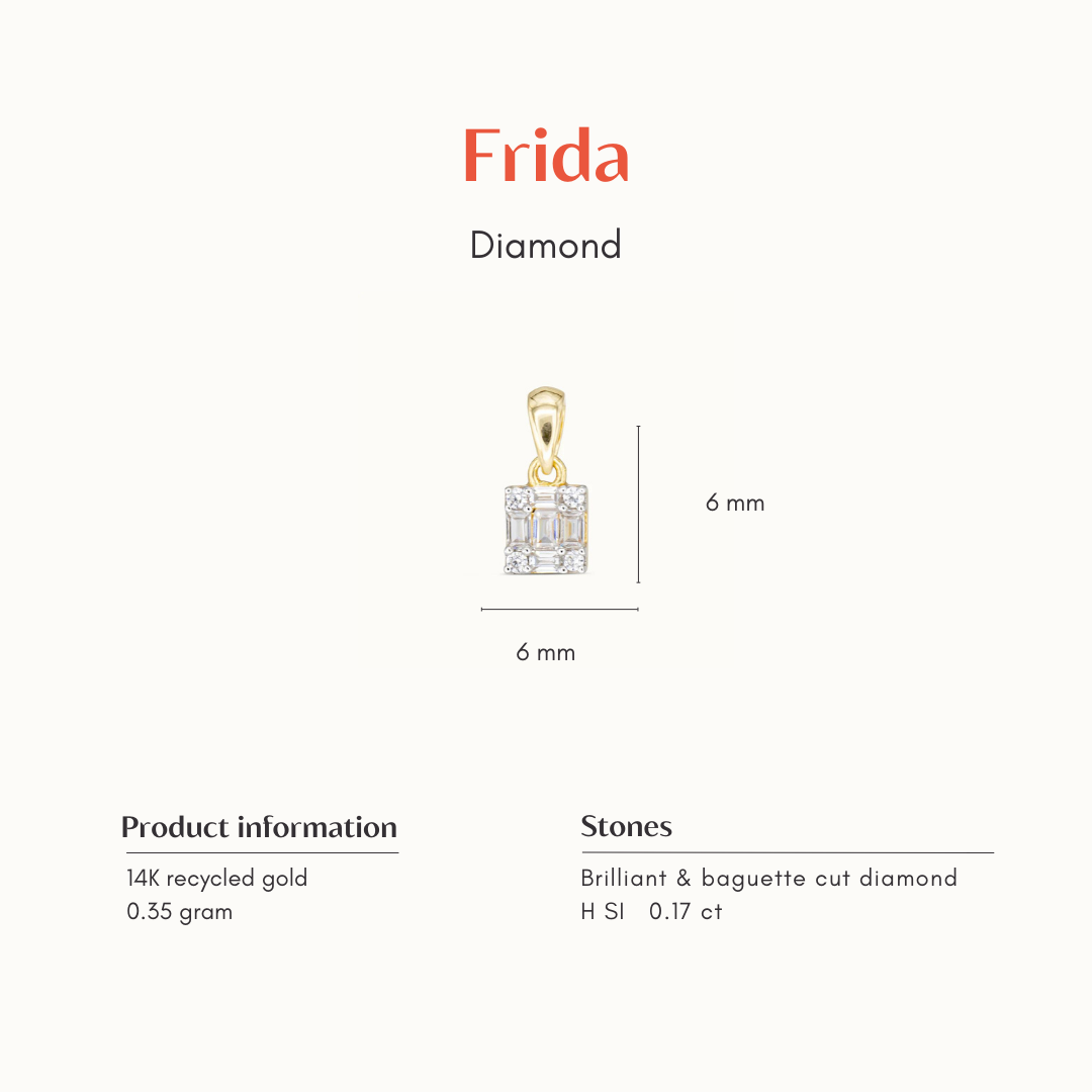 Frida | Diamond Baguette Hanger