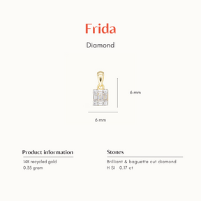 Frida | Diamond Baguette Hanger