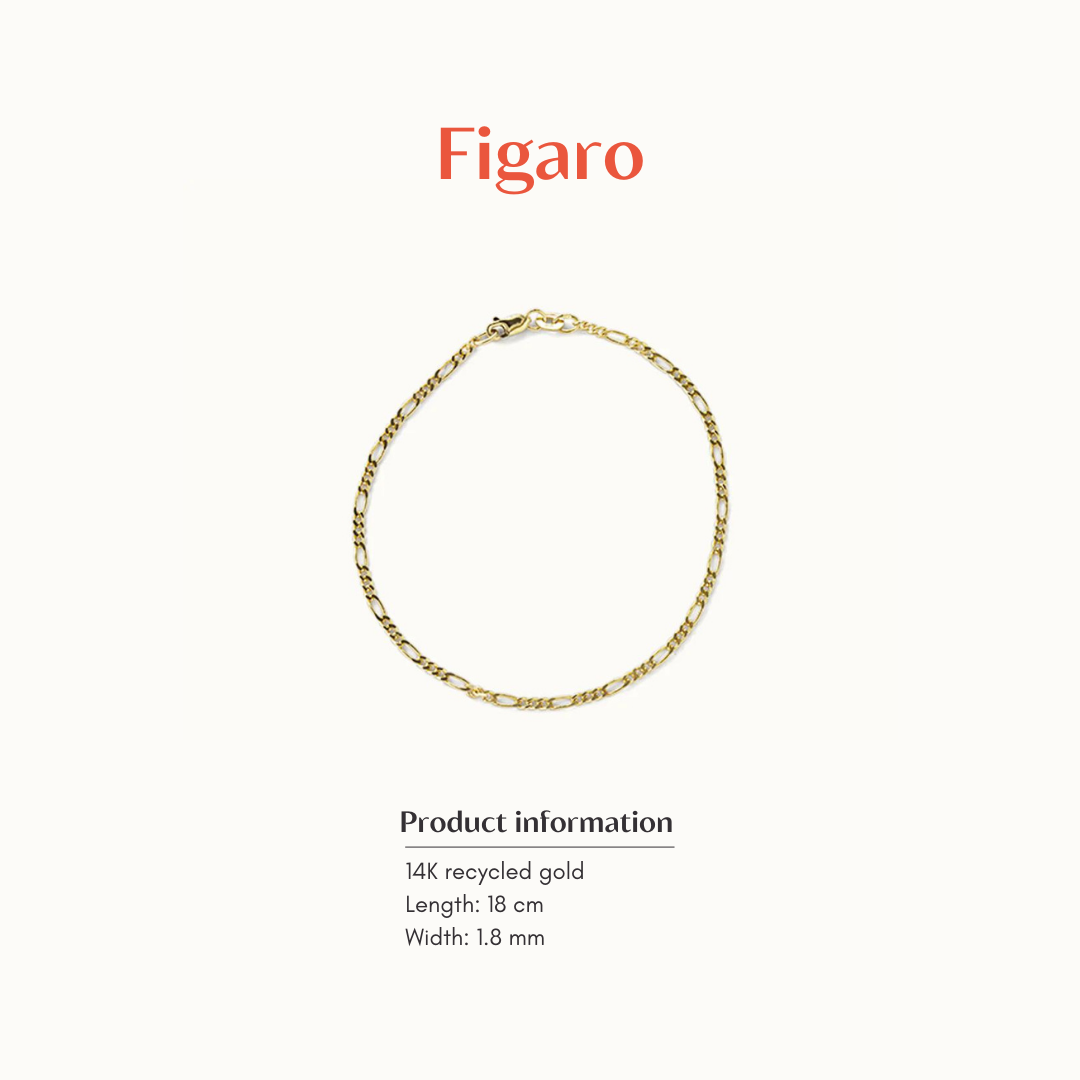 Figaro Link Bracelet