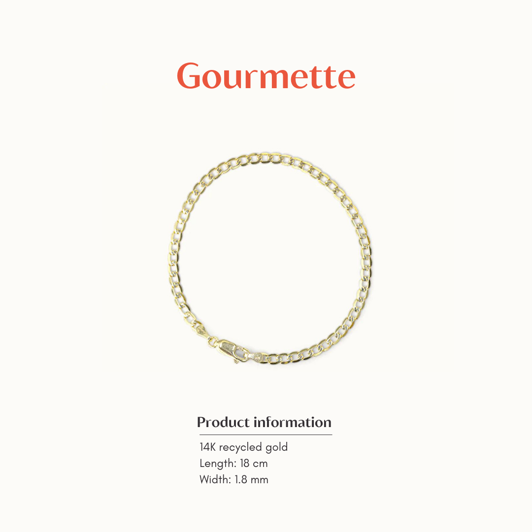 Gourmette Armband