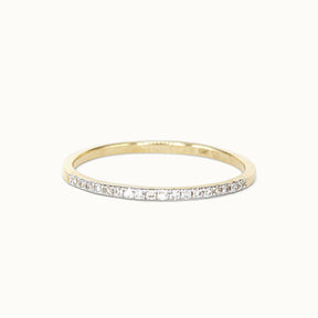 Diamond Half Eternity Ring