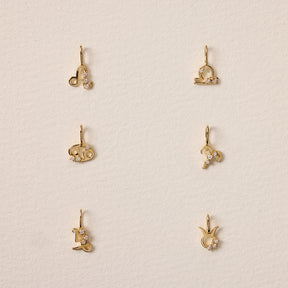 Zodiac Signs Diamond Pendant