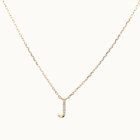 Letter Diamant Ketting