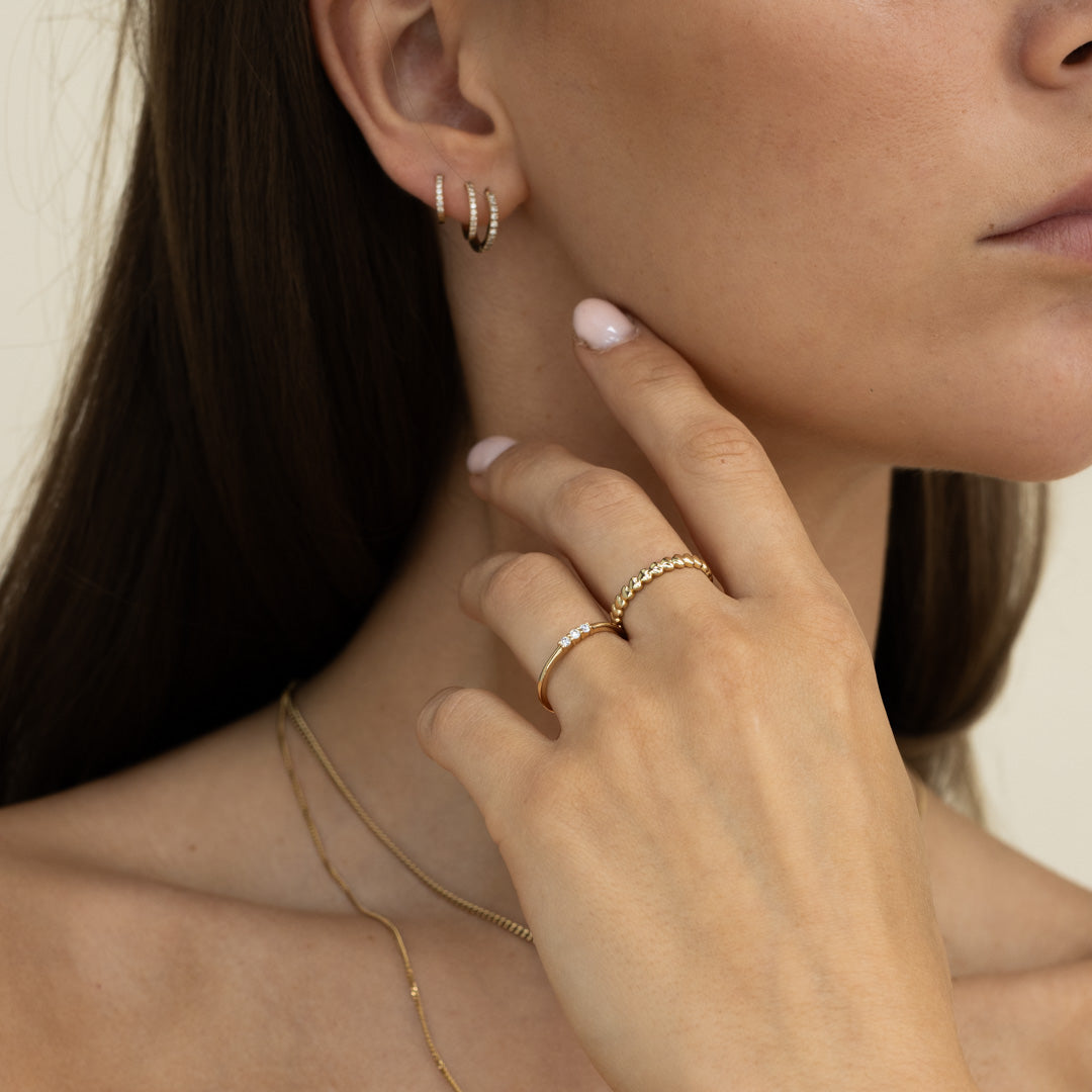 Diamond Trilogy Ring