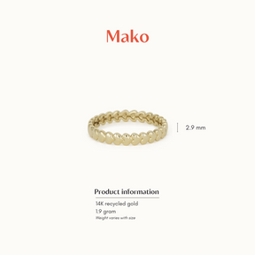 The Mako | Hart Ring