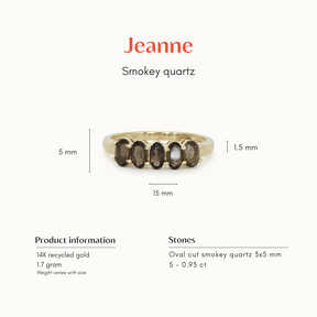 The Jeanne | Smoky Quartz