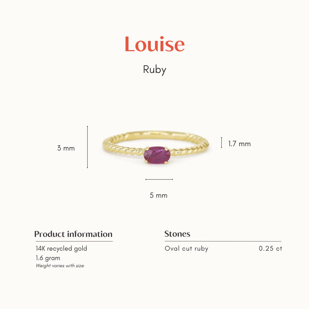 Louise | Twisted Ruby