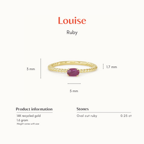 Louise | Twisted Ruby