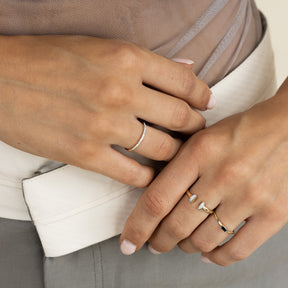 Diamond Half Eternity Ring