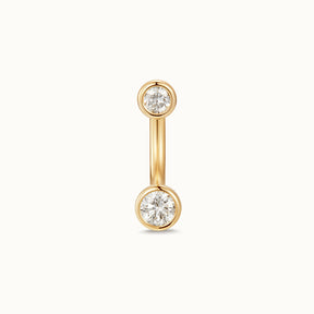 Glint Bezel Half Hoop