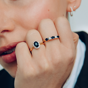 Spencer | Sapphire & Diamond