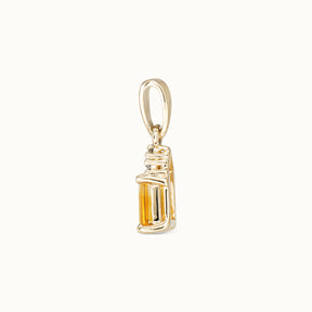 Maya | Citrine & Diamond Pendant