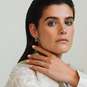 Lustre Groene Amethist ring