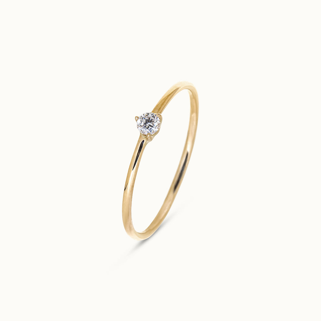 Solitaire Diamond Ring