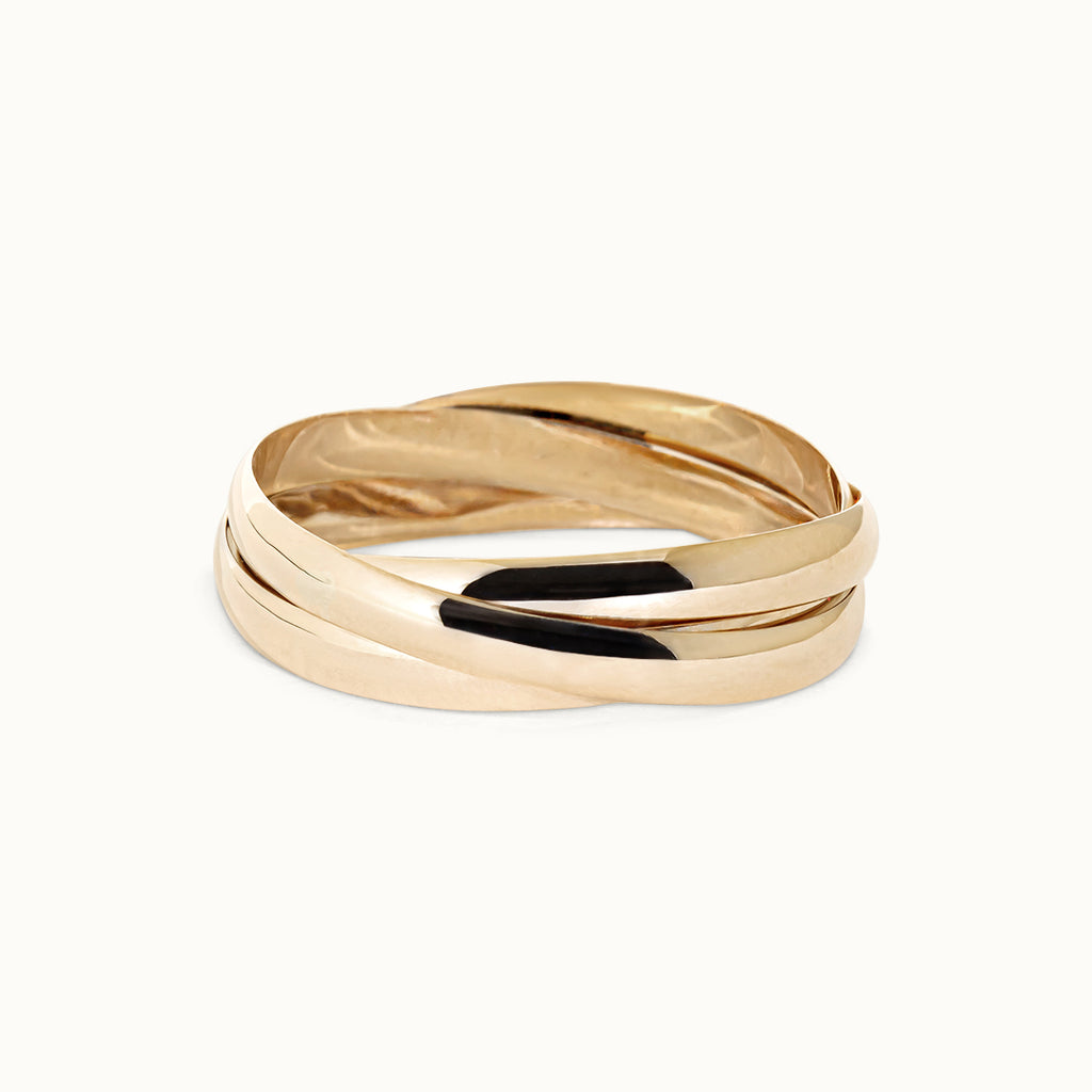 Gouden Trinity Ring