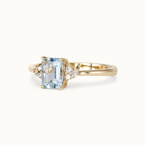 Maya | Aquamarine & Diamond