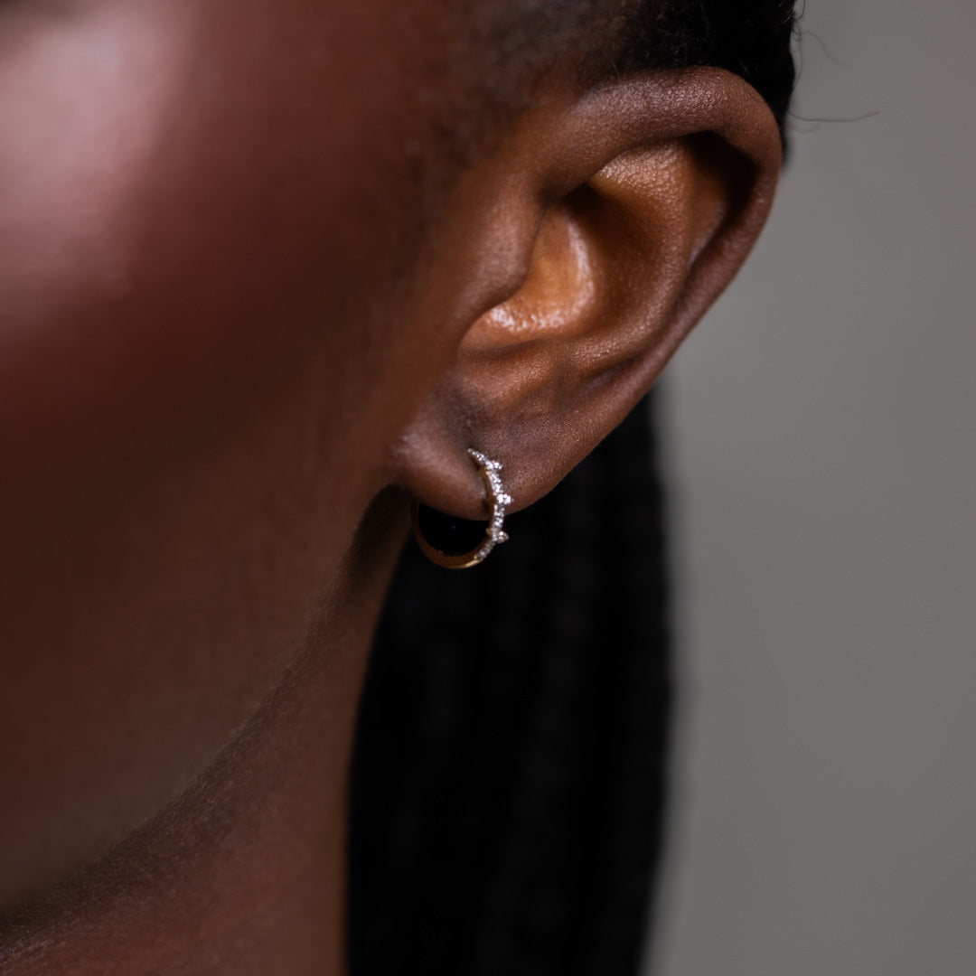 Bette Diamant Huggies 12mm