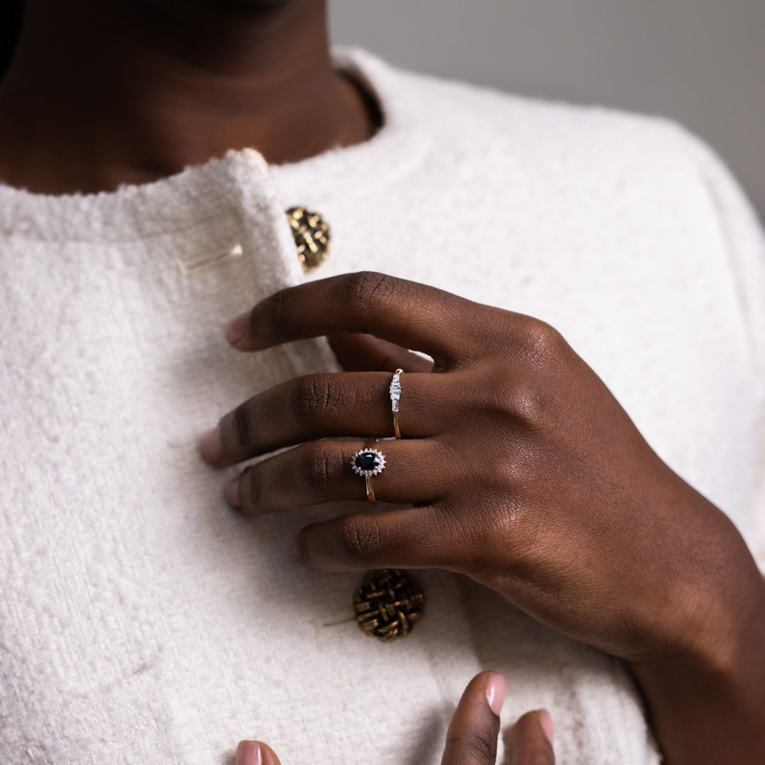 Spencer | Sapphire & Diamond