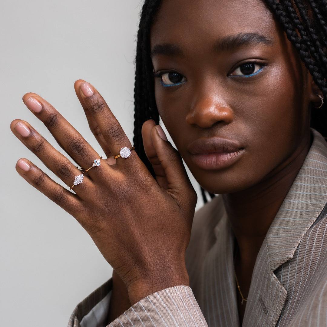 Joanne | Aquamarijn & Diamant