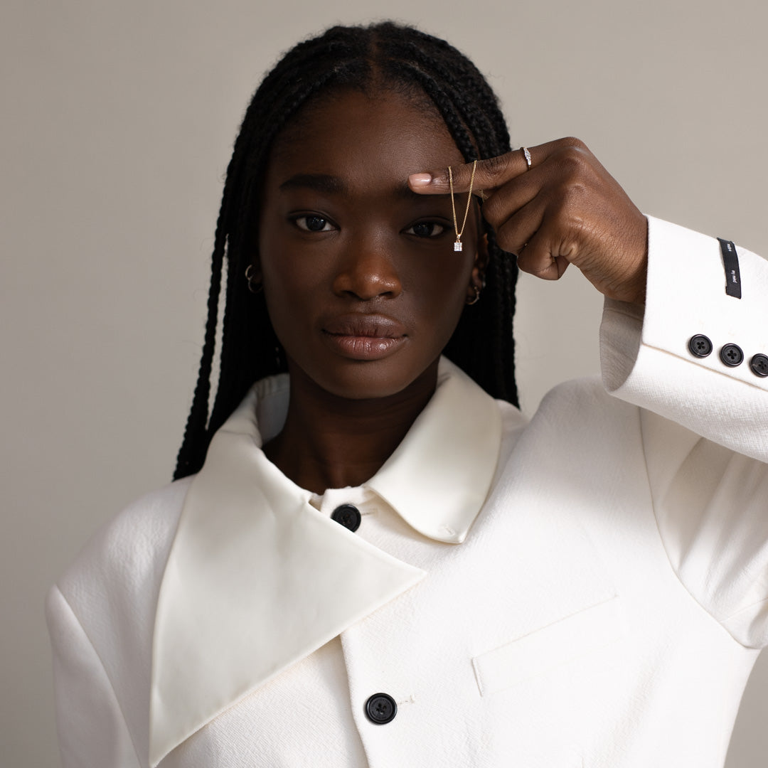 Frida | Diamond Baguette Hanger