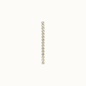 Mary | White Topaz Earrings