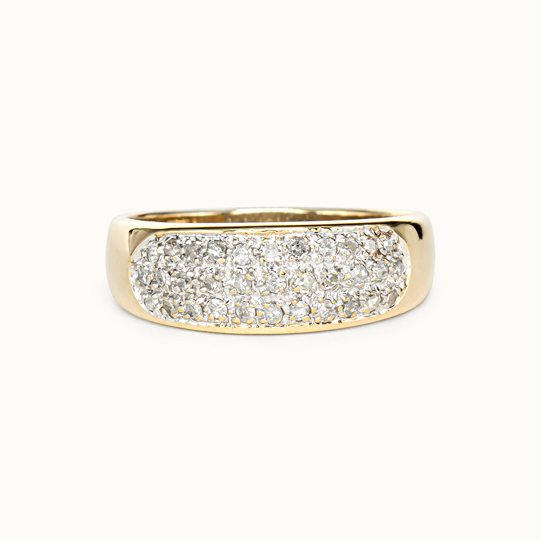 Vintage 9K Diamant Ring