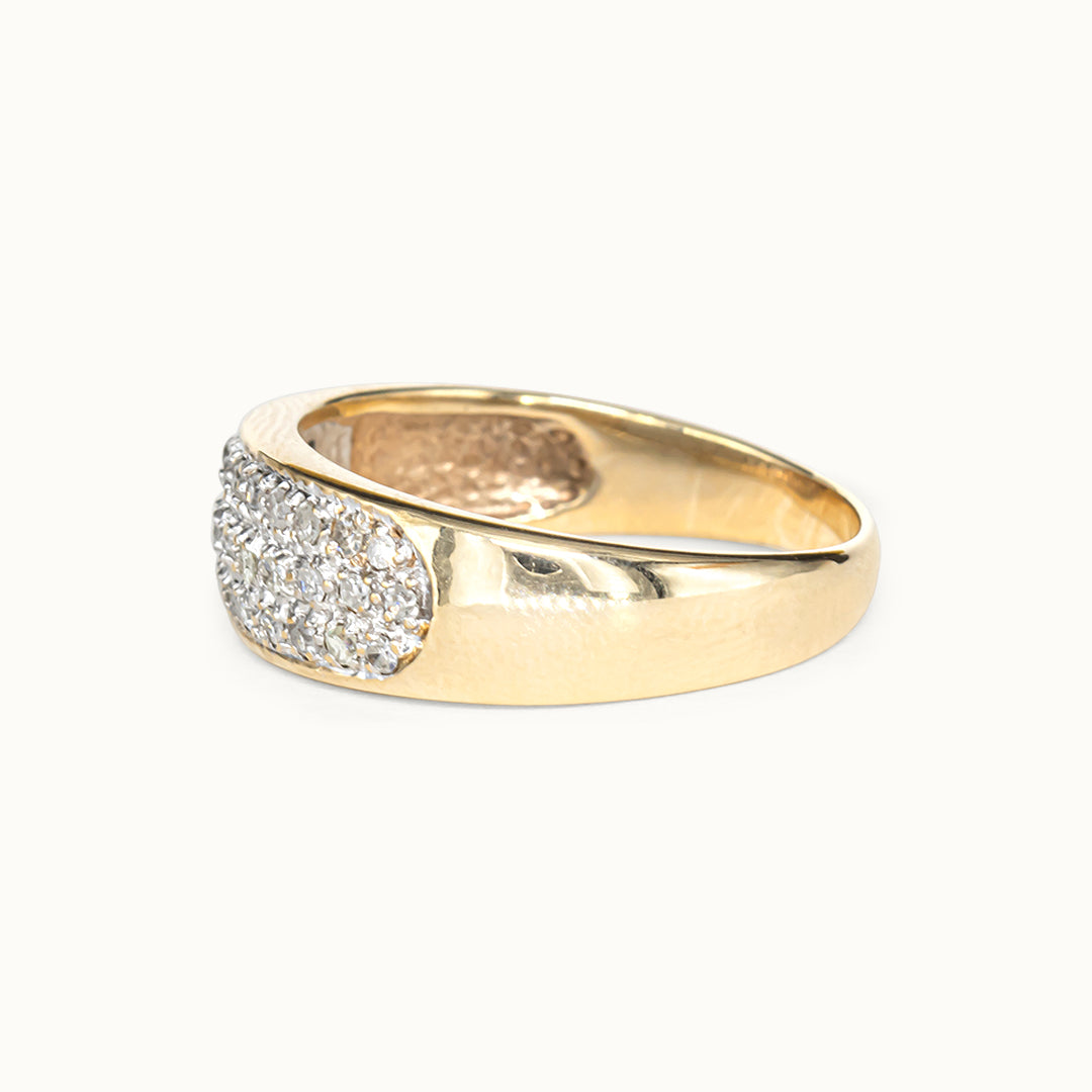 Vintage 9K Diamant Ring