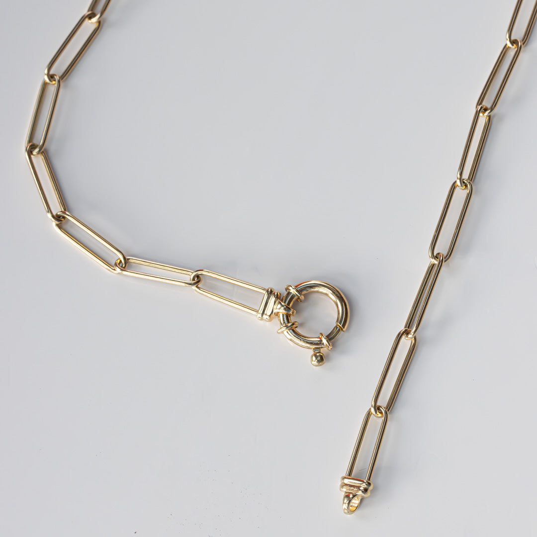 Alexia | Paperclip Necklace
